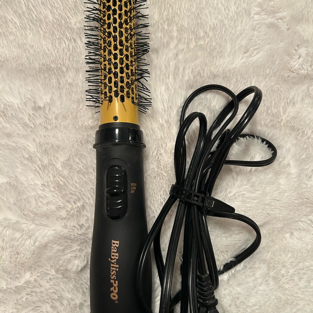BaBylissPRO Gold and Black Hair Brush